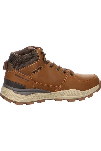 Dockers Stiefelette - Braun - Flacher Absatz