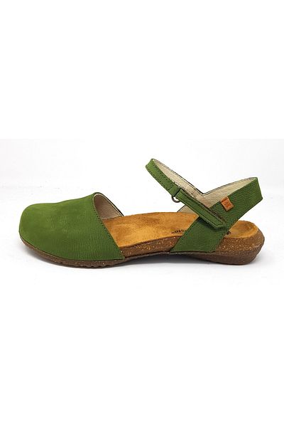 El Naturalista Ballerina - Grün - Flacher Absatz