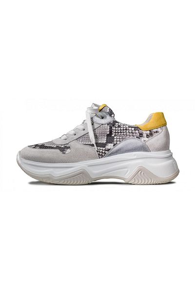 Paul Green Sneaker - Grau - Flacher Absatz
