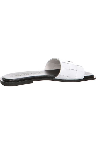 Tamaris Sandalette - Weiß - Flacher Absatz