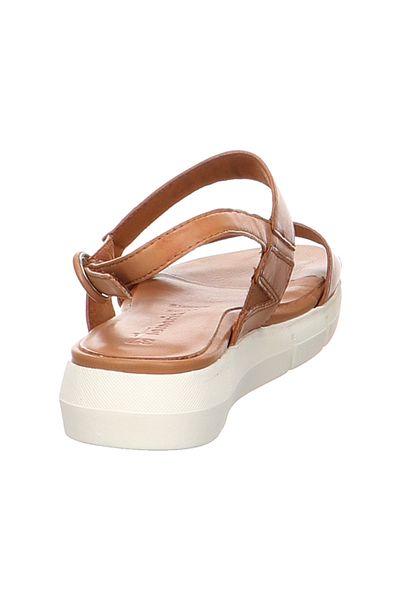Tamaris Sandalette - Braun - Flacher Absatz