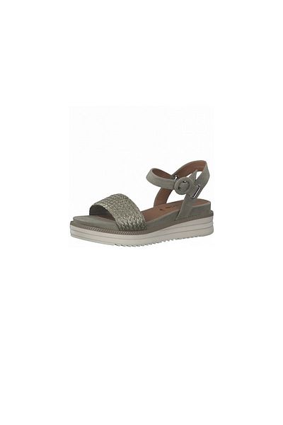 Tamaris Sandalette - Grau - Flacher Absatz