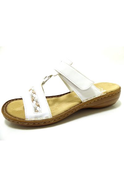 Rieker Walkingschuh - Weiß - Flacher Absatz