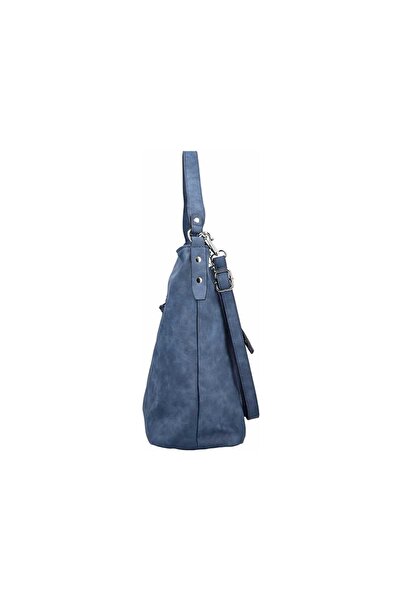 Rieker Handtasche - Blau - Strukturiert