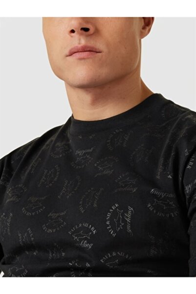 PAUL&SHARK Men's Knitted T-shirt C.wCotton