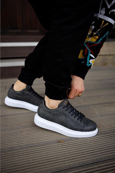 K&A Knack High Sole Casual Shoes 044 Gray