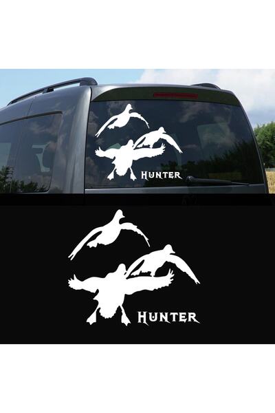Melek Pazarı ملصق سيارة للصيد والحفر البري مقاس 20 × 18 سم