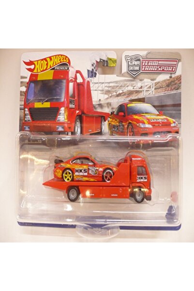 HOT WHEELS Nıssan Sılvıa S15 + Team Transport Hotwheels Premium