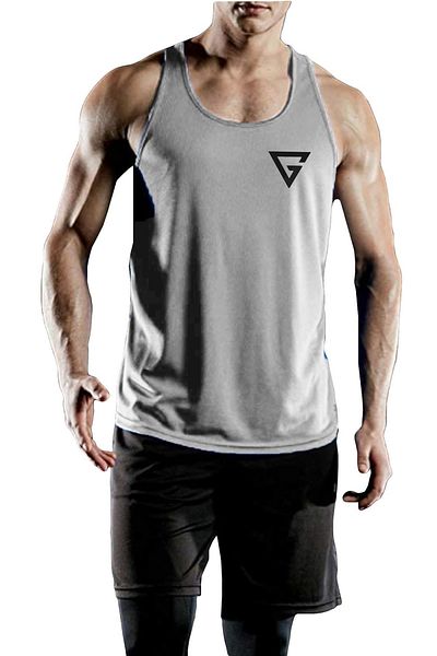 GHASSY CO. ملابس رياضية للرجال ذات مقاس Y-back للياقة البدنية، رياضية Gym-101