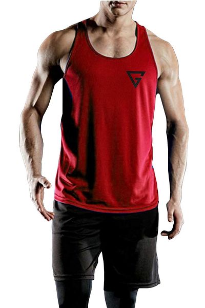 GHASSY CO. ملابس رياضية للرجال ذات مقاس Y-back للياقة البدنية، رياضية Gym-101