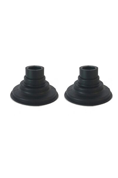 TOPRAK HAVLUPAN Siyah Renk Havlupan Radyatör Boru Gizleme Aparatı 2 Adet