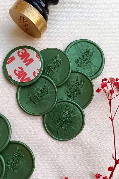 Dekorden 50 Ready Seals - Emerald Green