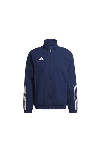 adidas Ανδρικό μπουφάν προπόνησης ποδοσφαίρου Tiro23 C Pre Jk Hk8046 Navy Blue