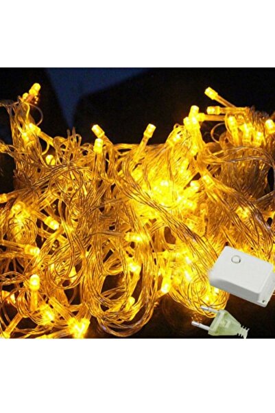 asöy 100 Ledli Fişli Led, Dekor Lambası 10m Günışığı Kablo Led Işık