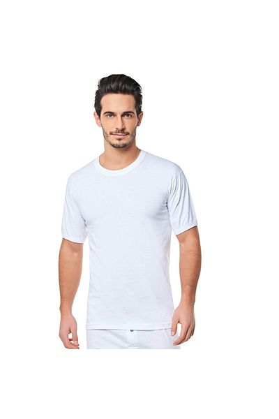 ÇamaşırcımShop Seher Yıldız Combed Cotton Handle Banded Zero Collar Men's Undershirt Pack of 6