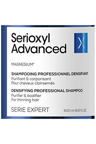 L'oreal Professionnel Serie Expert Serioxyl Advanced Şampuan 500ml. Serieexpert