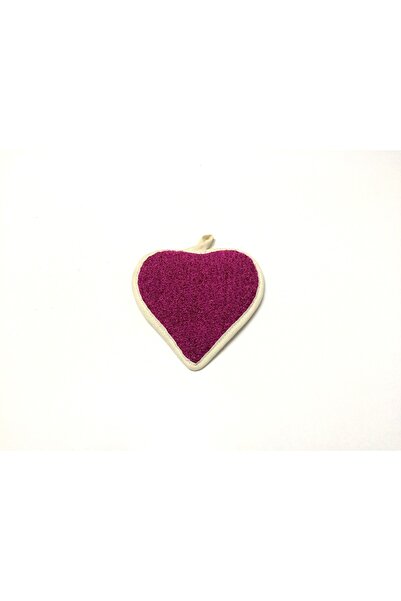 BİOLİF ليفة حمام على شكل قلب من القطن والبوليستر