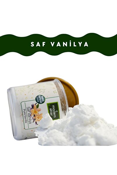 modern aktar Doğal Saf Vanilya Tozu (İTHAL) 150gr