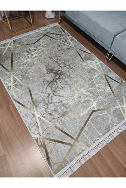 Modern home Tasarım Parlak Dijital Baskı Salon Halısı Yıkanabilir Kaymaz Taba...