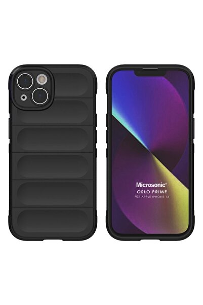 Microsonic Apple Iphone 13 Kılıf Oslo Prime Siyah