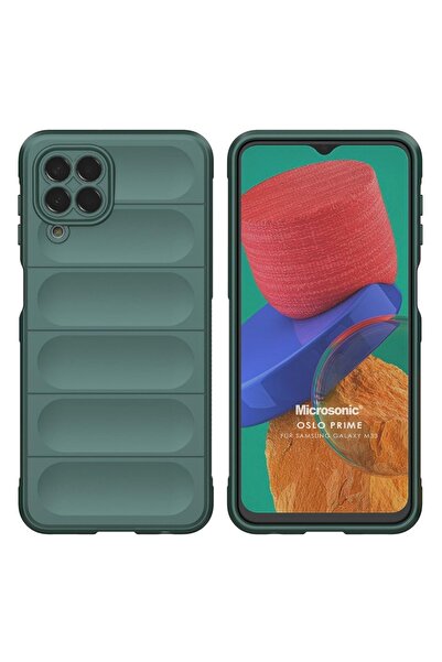 Microsonic Samsung Galaxy M33 Kılıf Oslo Prime Yeşil