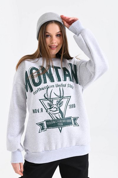 VOLT CLOTHİNG Hanorac cu 3 fire cu imprimeu Montana pentru damă