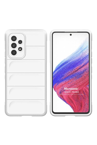 Microsonic Samsung Galaxy A73 5g Kılıf Oslo Prime Beyaz