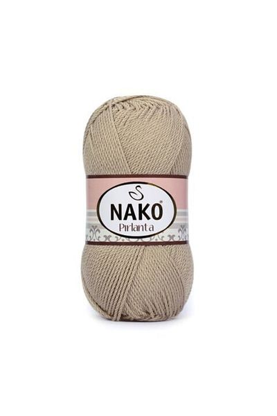 NAKO Diamond 06742 5 Pieces Amigurumi Thread Beige