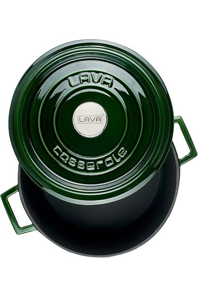 Lava Niffashp Cm, Green Pot, 28 Cast Round Series - Metal Premium New Storebuynff 1051353