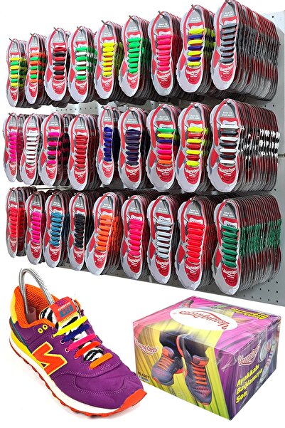 Binbirreyon 160 Pcs Wholesale Shoelaces Young Laces New Generation Silicone L...