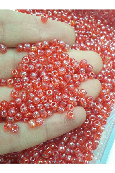 CRYSTALSHOP Pesak u perlicama - 6/0 svetlo crvena (250 GR)