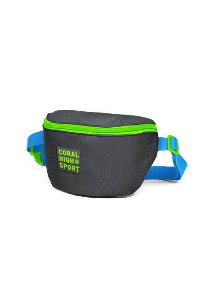 Coral High Sport Dark Gray Waist Bag 22606