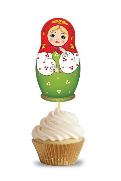 kidspartim ماتريوشكا مسواك 10 قطع