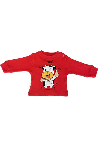 AryhoShe Inek Baskılı Bebek Pijama Takımı