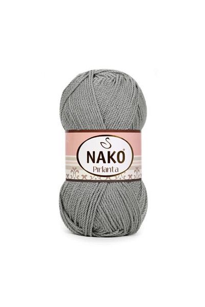 NAKO Diamond 06298 5 Pieces Amigurumi Thread Gray
