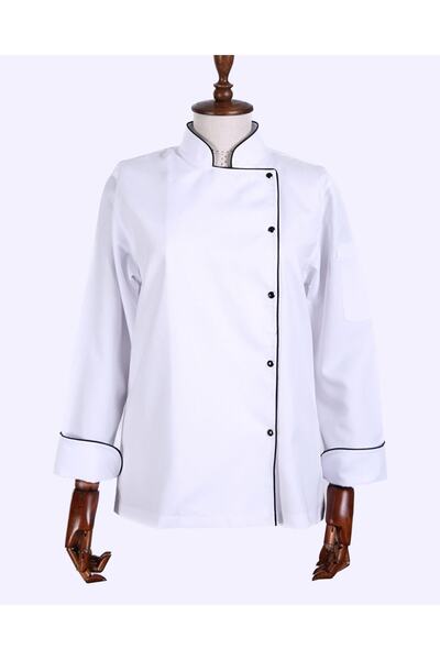 Genel Markalar Kadın Beyaz Chef Aşçı Ceket