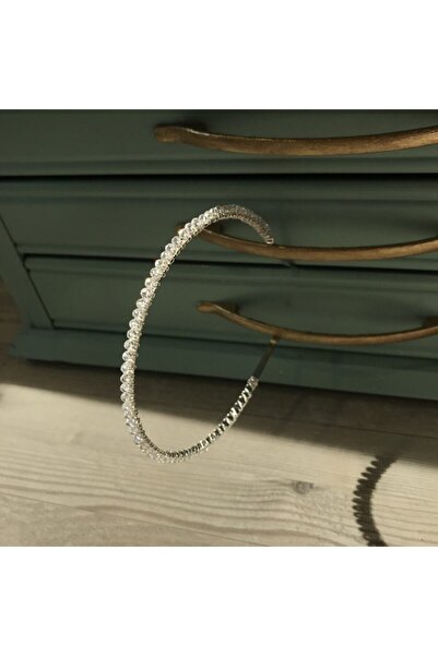 Pearly Handmade Coroana de pietre prețioase de cristal alb