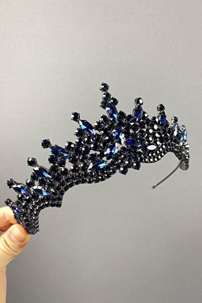 FdayAksesuar Piatră Annaber albastru marin, Henna și Coroana de Mireasă – Cor...