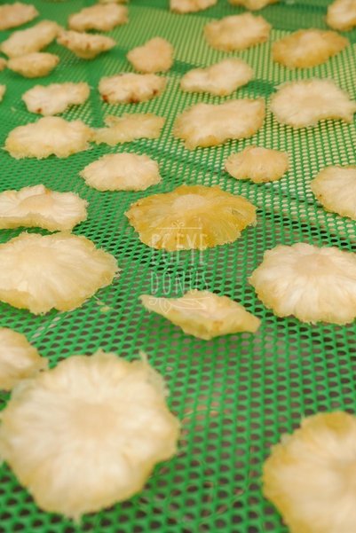 EGEYE DÖNÜŞ Dried Pineapple Fruit Chips - 1 Kg. (Without Added Sugar - Cocktail Fruit - Wholesale Dried Pineapple)
