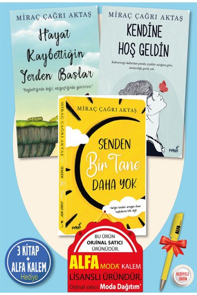 İndigo Kitap Senden Bir Tane Daha Yok - Hayat Kaybettiğin Yerden Başlar - Ken...