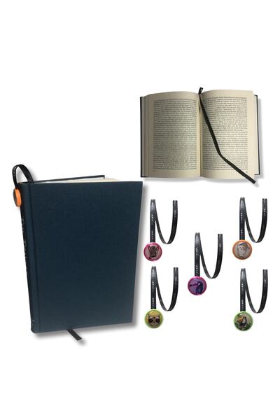 snooddy تصميم إشارة مرجعية - 5 قطع كارني، يوم المعلم، عيد ميلاد، كلب - قطط - ...