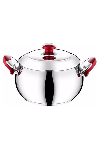 İNTER CELİK Inter Steel Gülistan Hot Pot 28x17cm 9,7lt