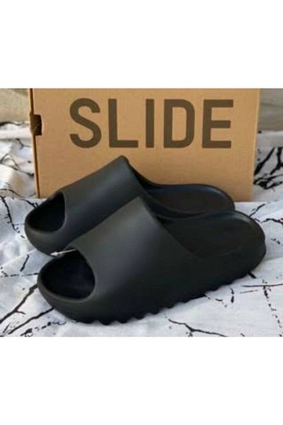 Ceox شبشب Yeezy Slide باللون الأسود