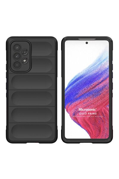 Microsonic Samsung Galaxy A53 5g Kılıf Oslo Prime Siyah