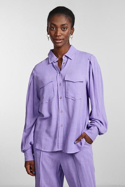 YAS. Shirt Damen/Mädchen Bougainvillea