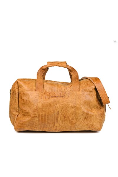 DUTCH-BAG Zwolle Hakiki Deri El Valizi, Premium El Yapımı Seyahat Çantası, Su...