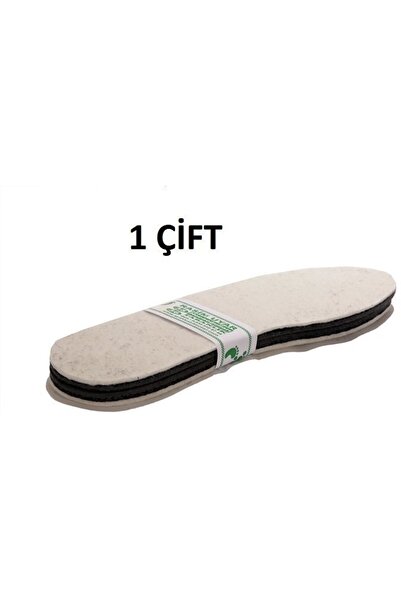 Genel Markalar 1 Çift Beyaz Keçe EVA Patik Tabanı - 2 Katmanlı Hazır Delikli ...