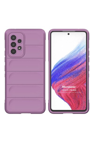 Microsonic Samsung Galaxy A73 5g Kılıf Oslo Prime Lila