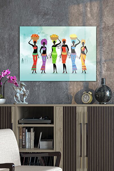 Decovetro Tablou de sticlă Femei africane