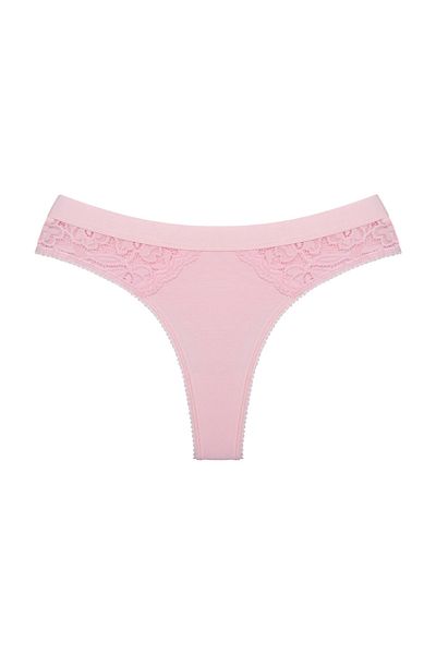 Zena Cotton Women's Thong Panties - 2-Piece, Elastic Waist